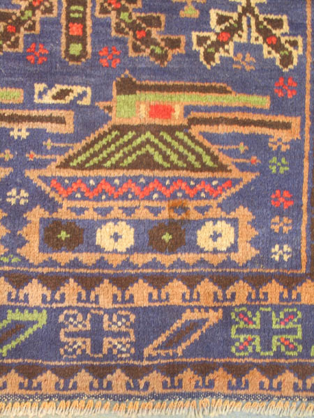 For sale: Afghan War Rug or Conflict Carpet