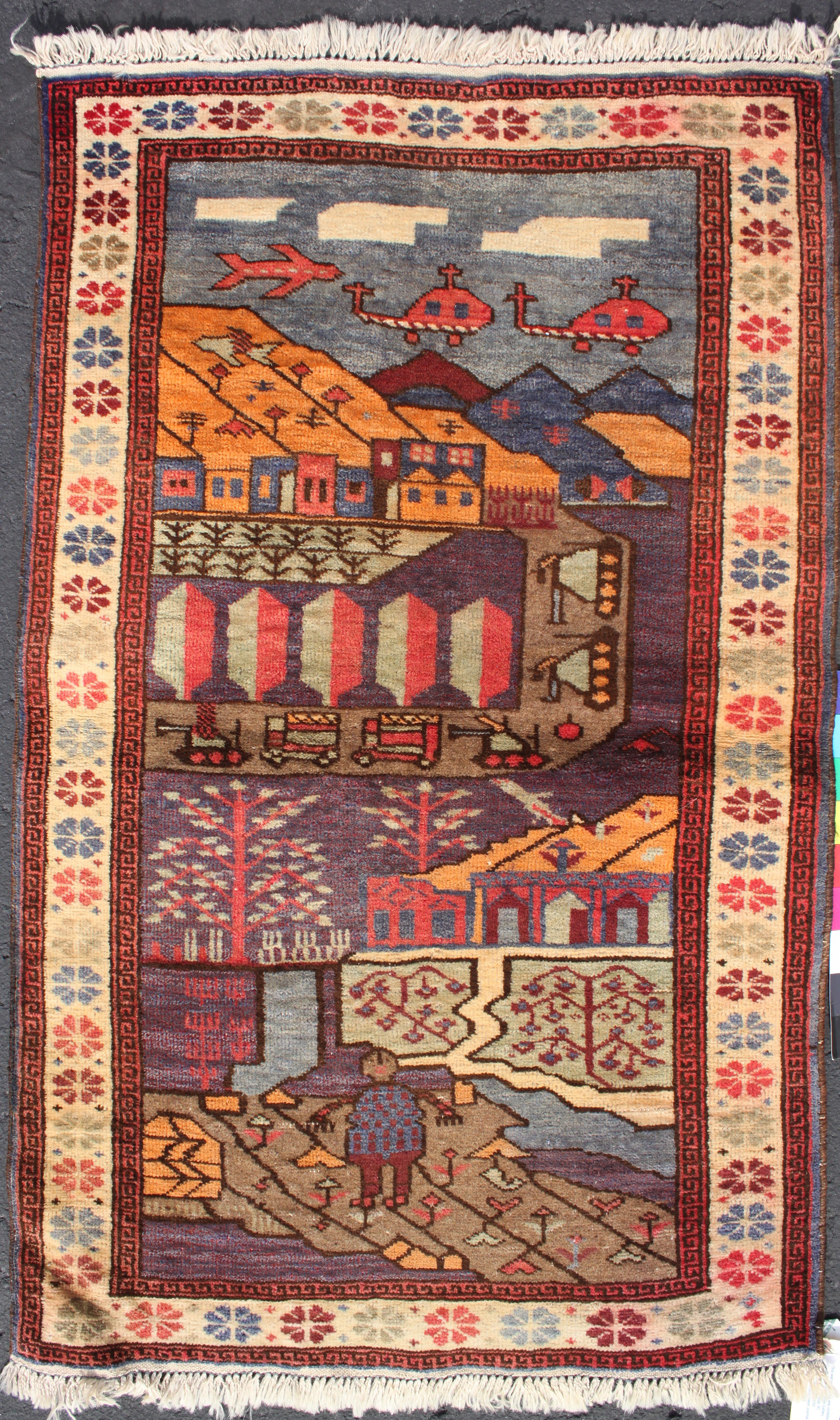 For sale: Afghan War Rug or Conflict Carpet