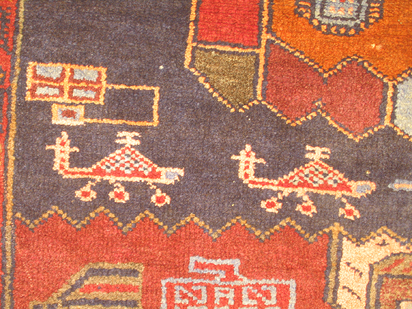 For sale: Afghan War Rug or Conflict Carpet