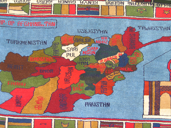 For sale: Afghan War Rug or Conflict Carpet