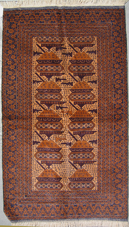 Hand woven carpet from Afhanistan for sale