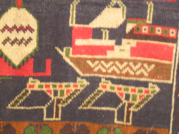 For sale: Afghan War Rug or Conflict Carpet