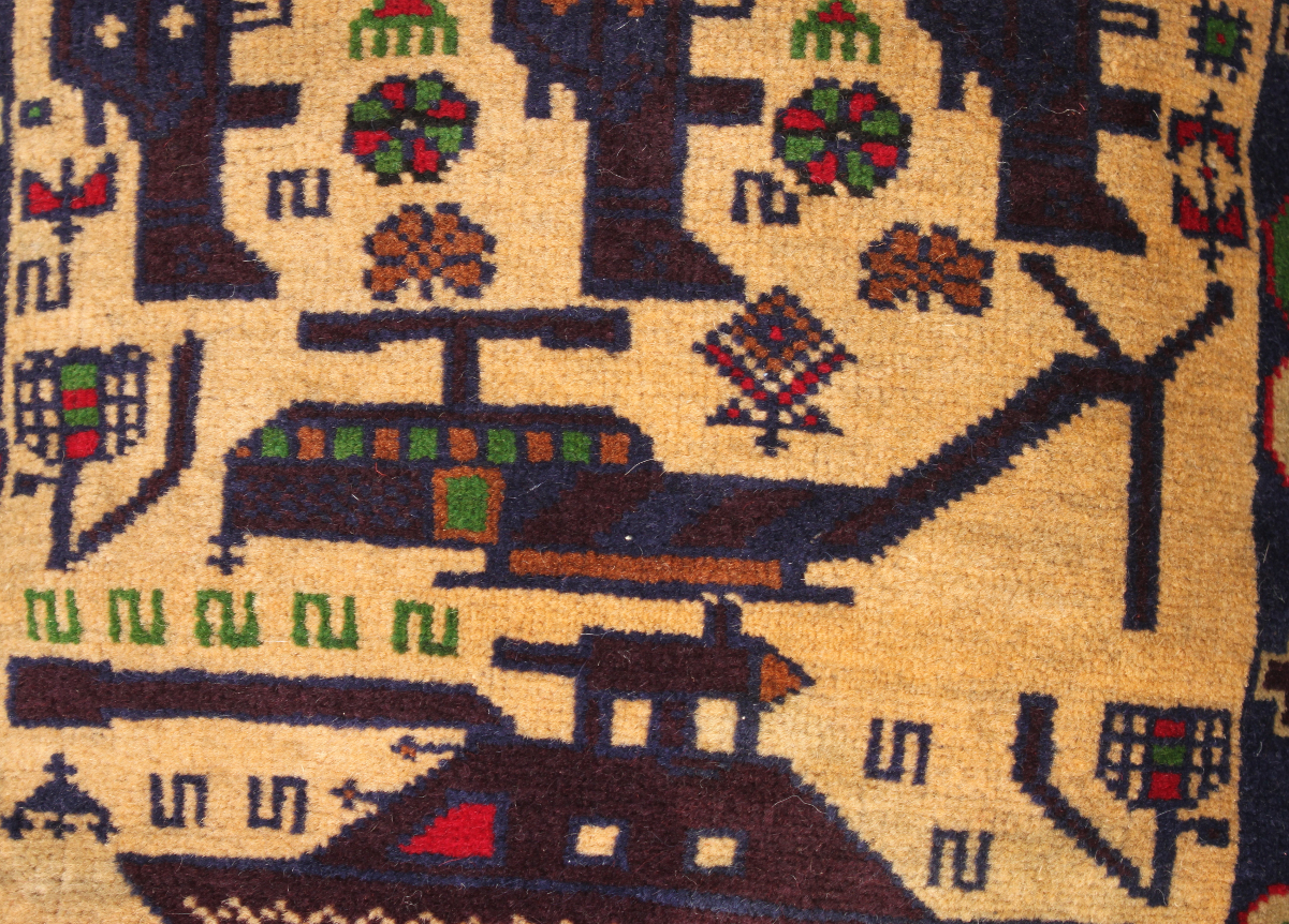 For sale: Afghan War Rug or Conflict Carpet