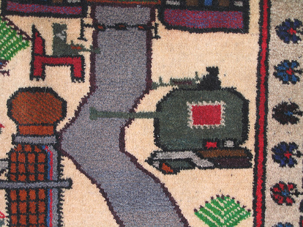 For sale: Afghan War Rug or Conflict Carpet