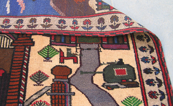 For sale: Afghan War Rug or Conflict Carpet