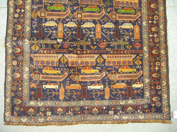 For sale: Afghan War Rug or Conflict Carpet