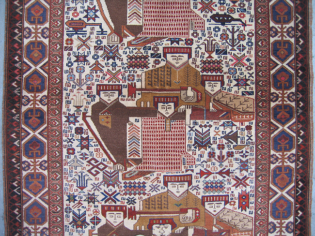 For sale: Afghan War Rug or Conflict Carpet