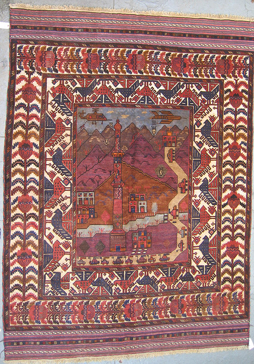 For sale: Afghan War Rug or Conflict Carpet