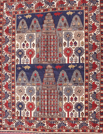 War Rug shown at Exhibition