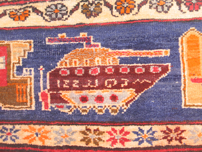 For sale: Afghan War Rug or Conflict Carpet