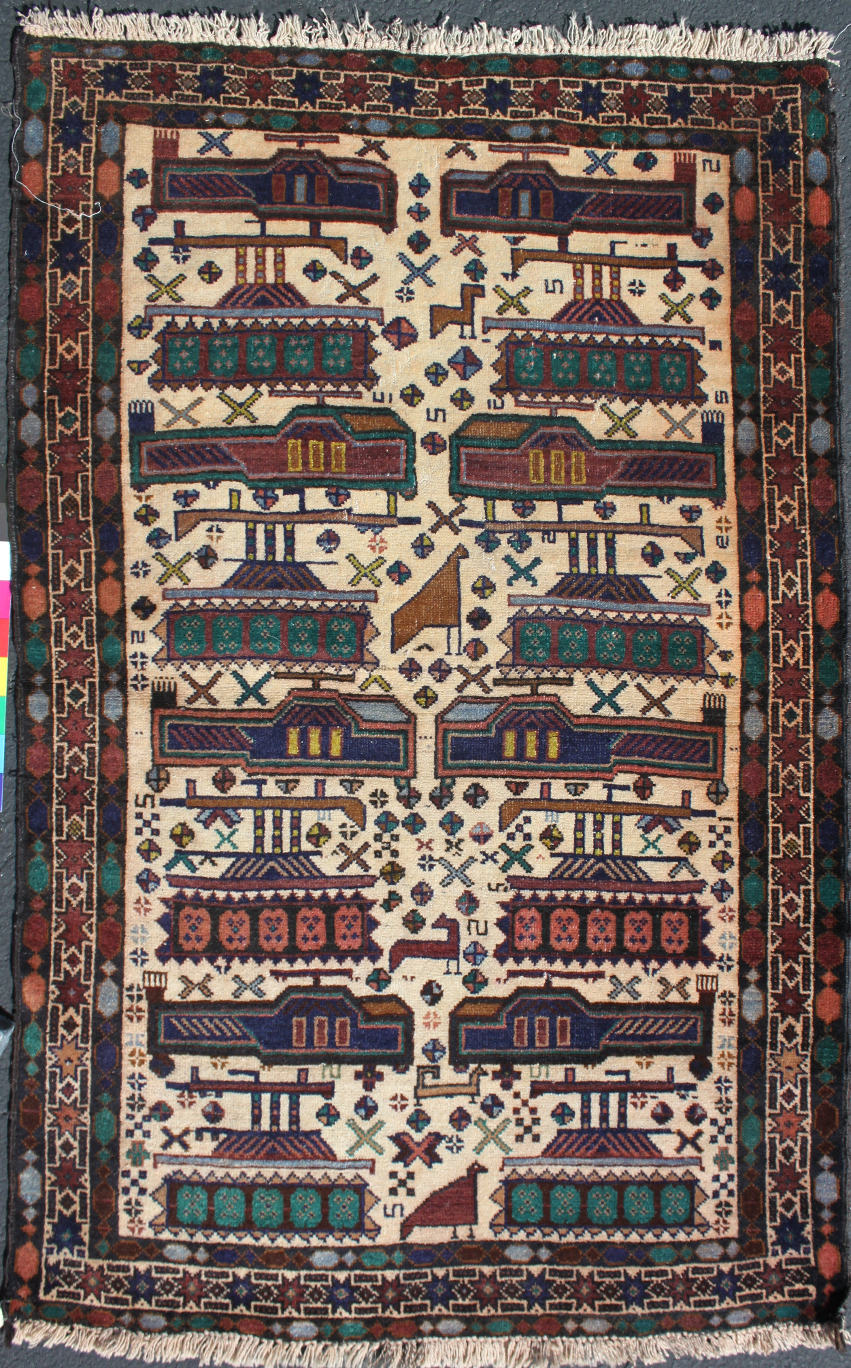 For sale: Afghan War Rug or Conflict Carpet