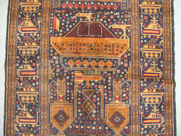 For sale: Afghan War Rug or Conflict Carpet