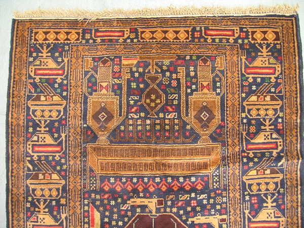 For sale: Afghan War Rug or Conflict Carpet