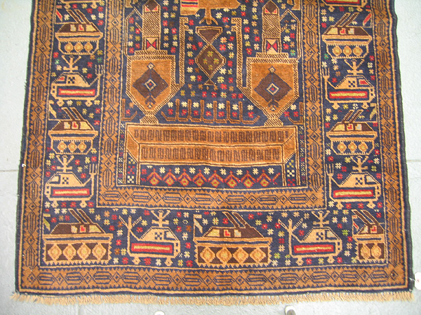 For sale: Afghan War Rug or Conflict Carpet