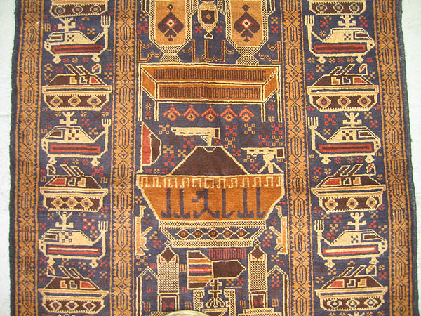 For sale: Afghan War Rug or Conflict Carpet