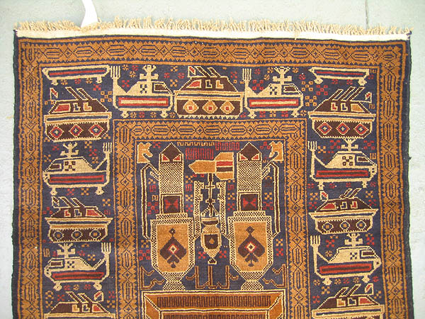 For sale: Afghan War Rug or Conflict Carpet