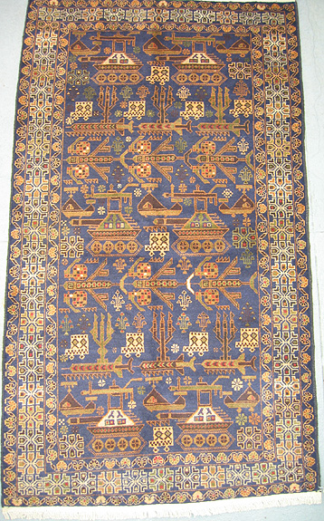 Hand woven carpet from Afhanistan for sale