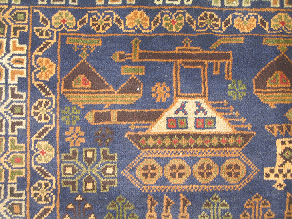 For sale: Afghan War Rug or Conflict Carpet