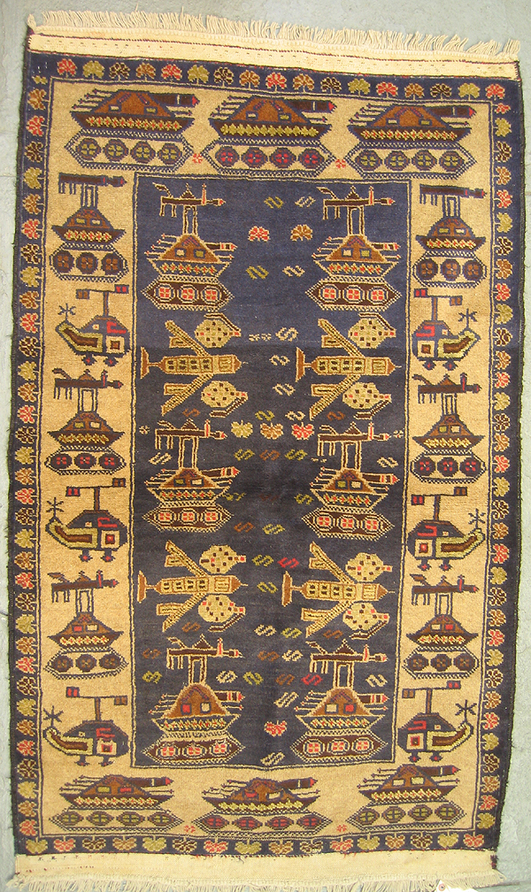 For sale: Afghan War Rug or Conflict Carpet