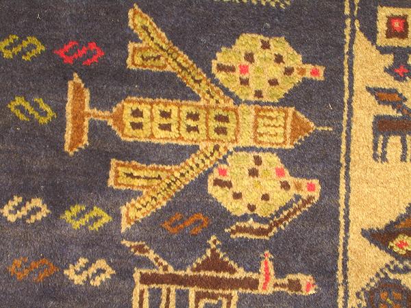 For sale: Afghan War Rug or Conflict Carpet