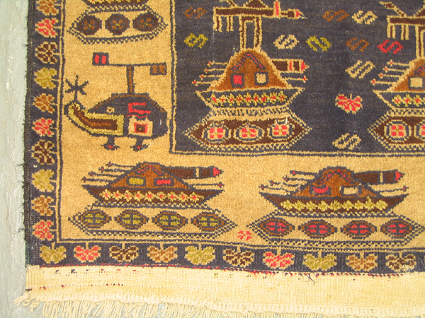 For sale: Afghan War Rug or Conflict Carpet