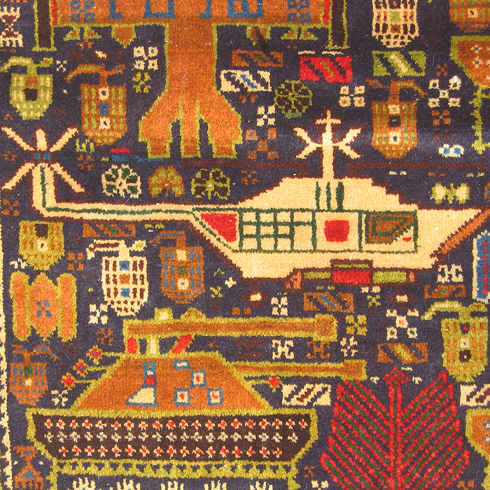 For sale: Afghan War Rug or Conflict Carpet