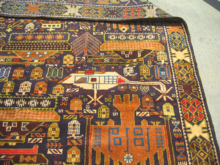 For sale: Afghan War Rug or Conflict Carpet