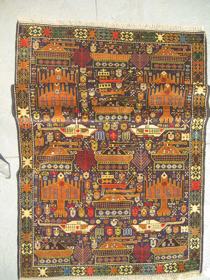 For sale: Afghan War Rug or Conflict Carpet