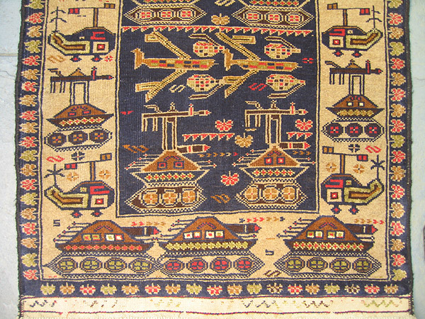 For sale: Afghan War Rug or Conflict Carpet