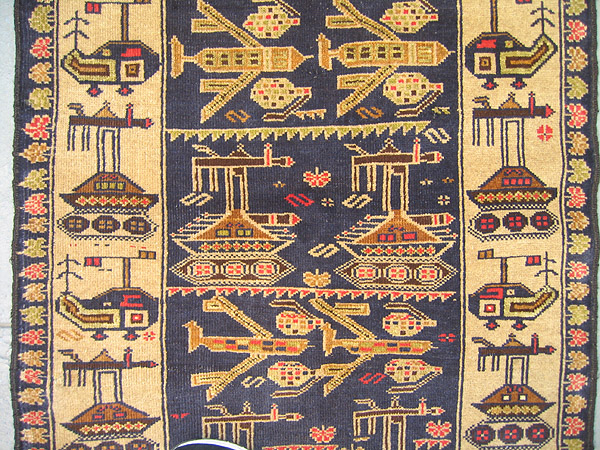For sale: Afghan War Rug or Conflict Carpet