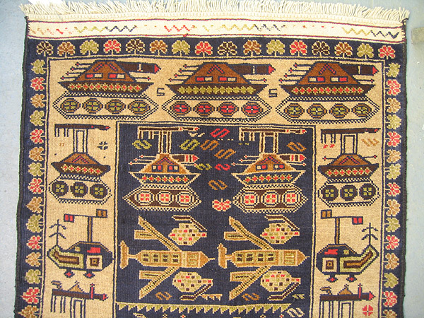 For sale: Afghan War Rug or Conflict Carpet