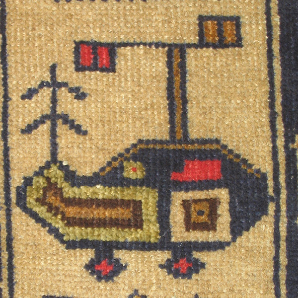 For sale: Afghan War Rug or Conflict Carpet