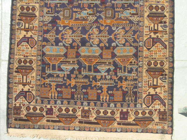 For sale: Afghan War Rug or Conflict Carpet