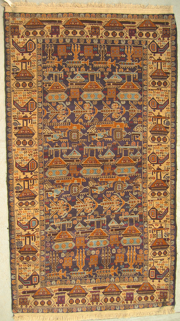 For sale: Afghan War Rug or Conflict Carpet