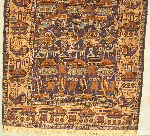 For sale: Afghan War Rug or Conflict Carpet