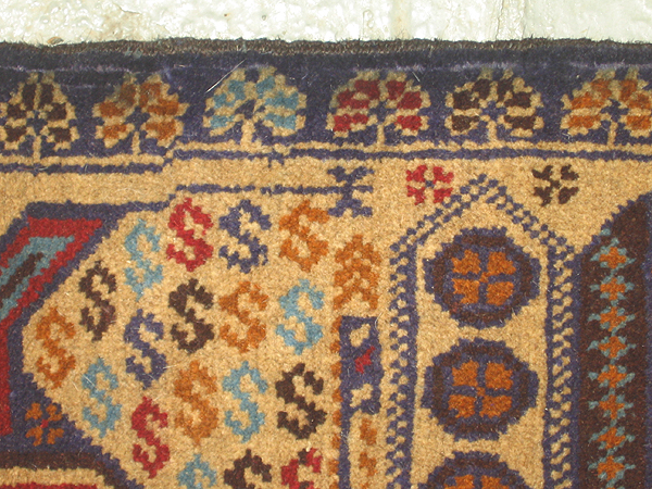 For sale: Afghan War Rug or Conflict Carpet