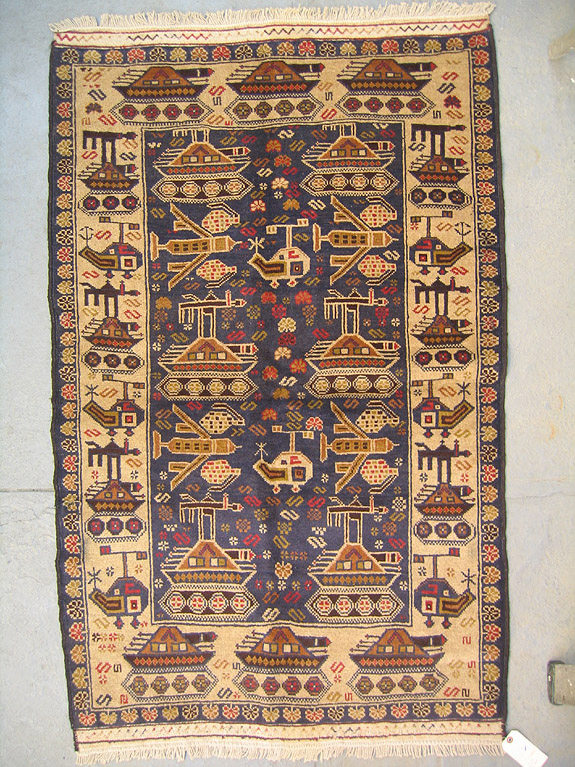 For sale: Afghan War Rug or Conflict Carpet