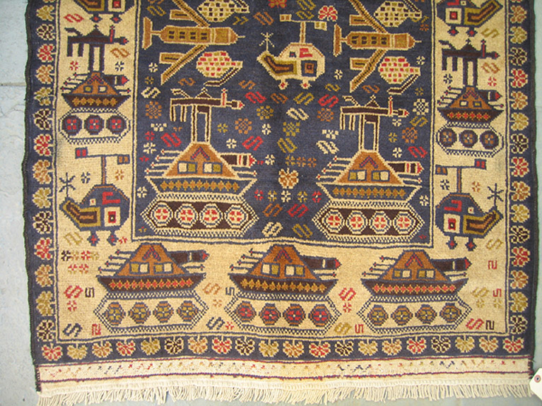 For sale: Afghan War Rug or Conflict Carpet