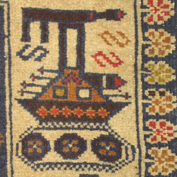 For sale: Afghan War Rug or Conflict Carpet